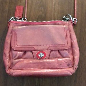 Coach cross body - damaged